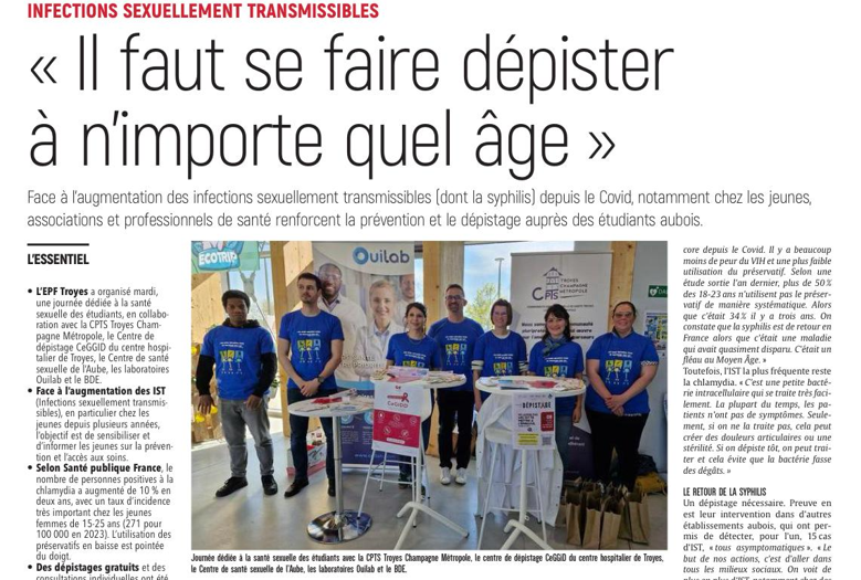 Intervention de OuiLab Dynalab dans les lycées